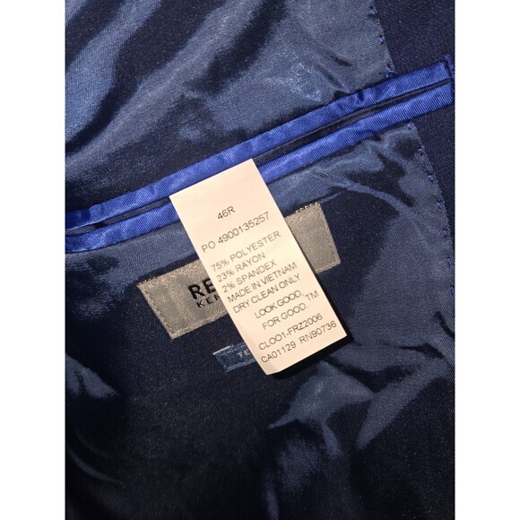 Kenneth Cole Reaction Men's Techni-Cole Separate Slim-Fit Suit Jacket Size 46REG - Picture 5 of 9